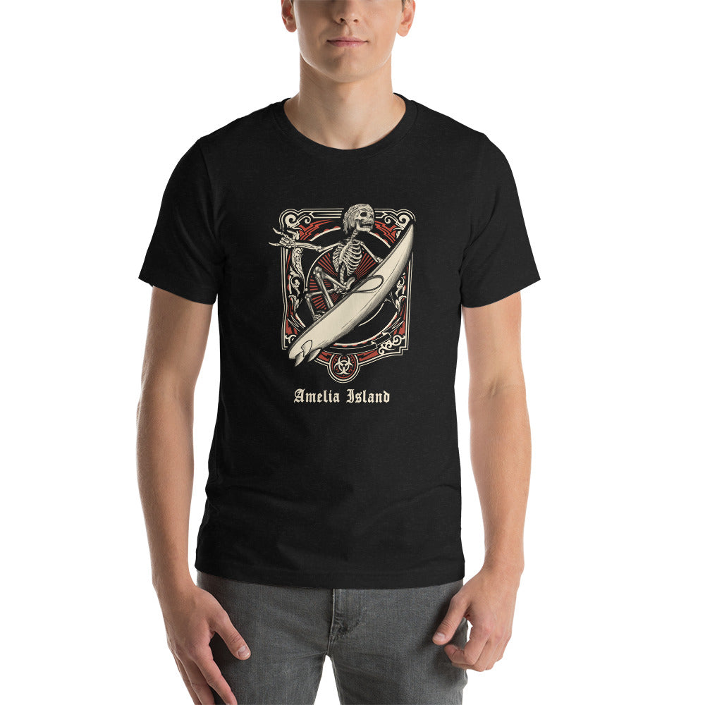 Cool Amelia Island Florida Surfing Fan Surfer Unisex T-Shirt