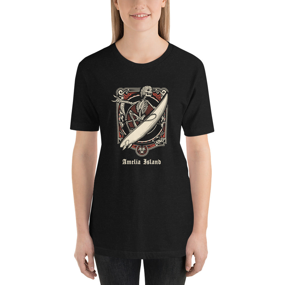 Cool Amelia Island Florida Surfing Fan Surfer Unisex T-Shirt