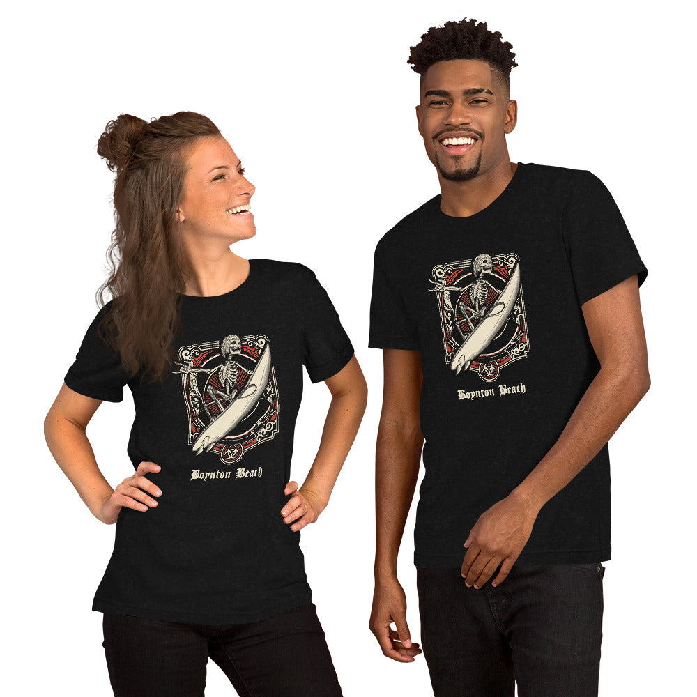 Cool Boynton Beach Florida Surfing Fan Surfer Unisex T-Shirt