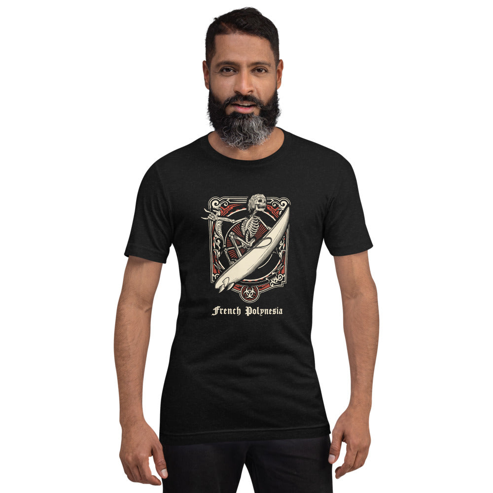 Cool French Polynesia Surfing Fan Surfer Unisex T-Shirt