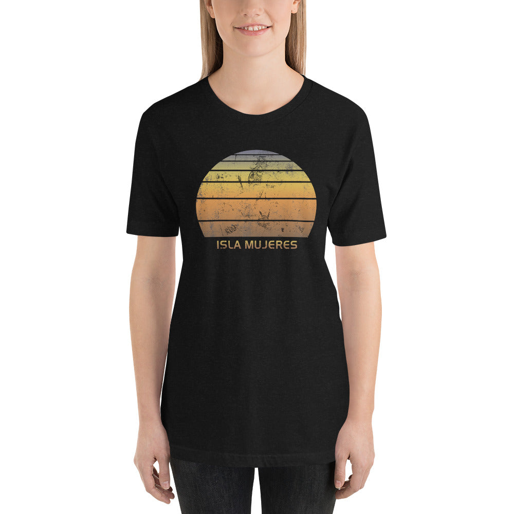 Retro Isla Mujeres Mexico Mexican Beach Vacation Souvenir Unisex T-Shirt