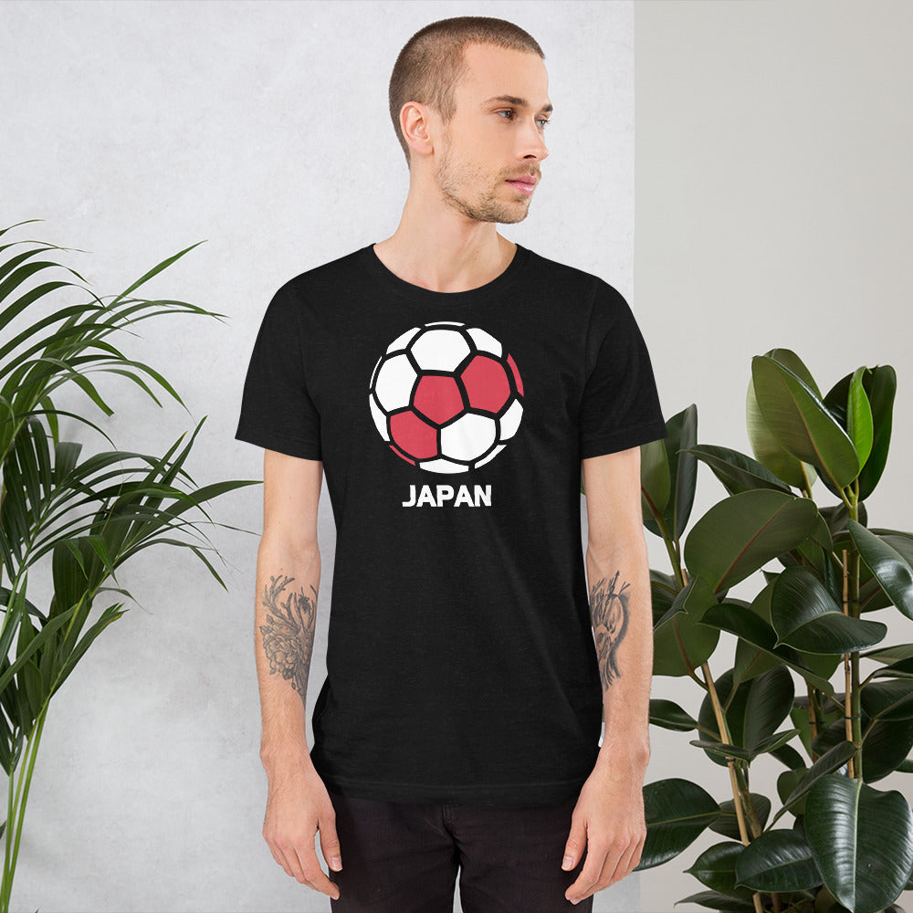 Japan National Soccer Team Football Country Flag Pride Unisex T-Shirt
