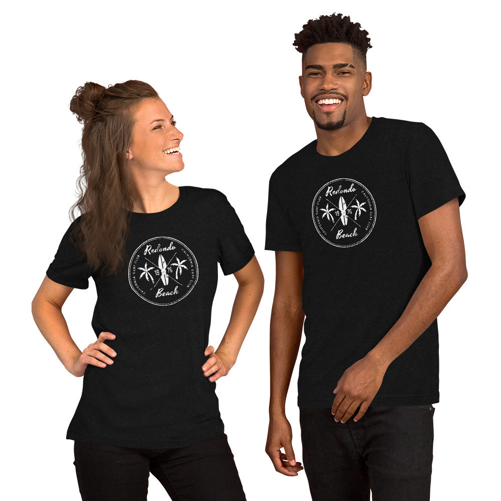 Retro Redondo Beach California Surfing Fan Unisex T-Shirt