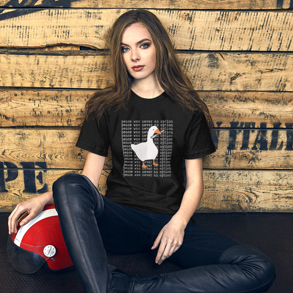 Untitled Goose Funny Slogan Video Game Fan Gamer Unisex T-Shirt