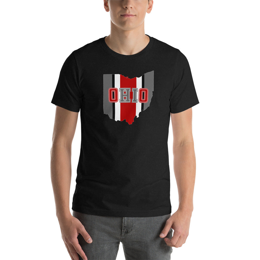 Retro State Of Ohio Cool Native Fan Unisex T-Shirt
