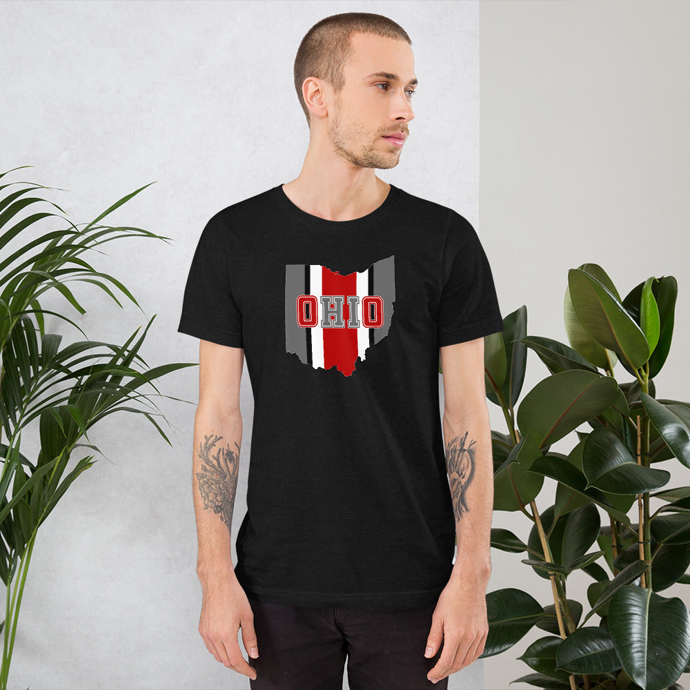 Retro State Of Ohio Cool Native Fan Unisex T-Shirt