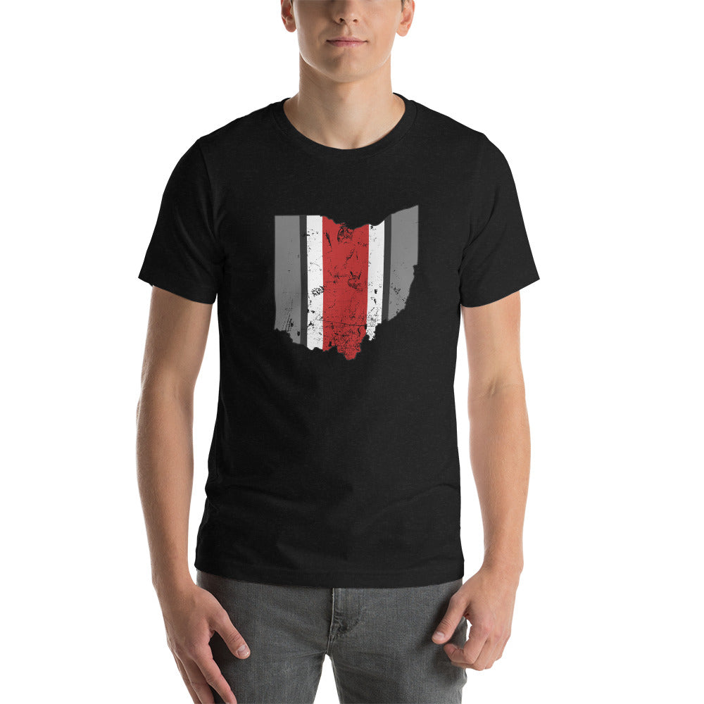 Retro State Of Ohio Cool Fan Unisex T-Shirt