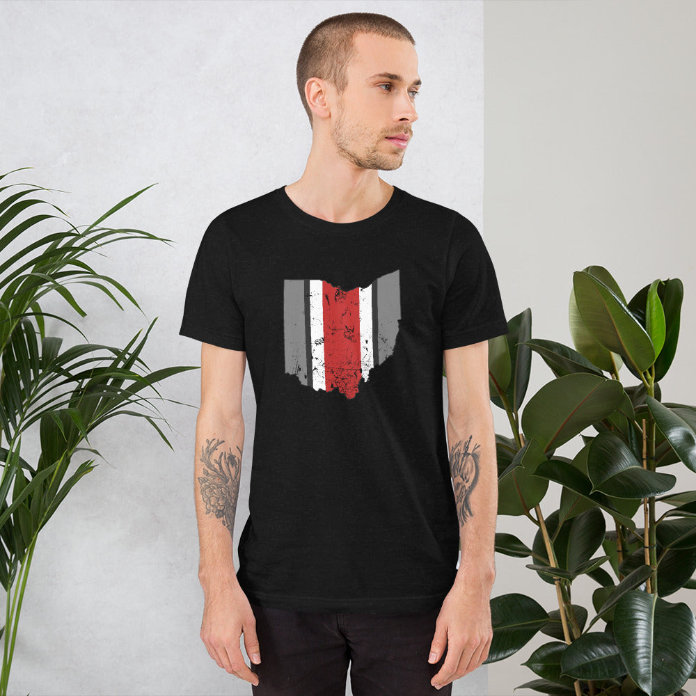 Retro State Of Ohio Cool Fan Unisex T-Shirt