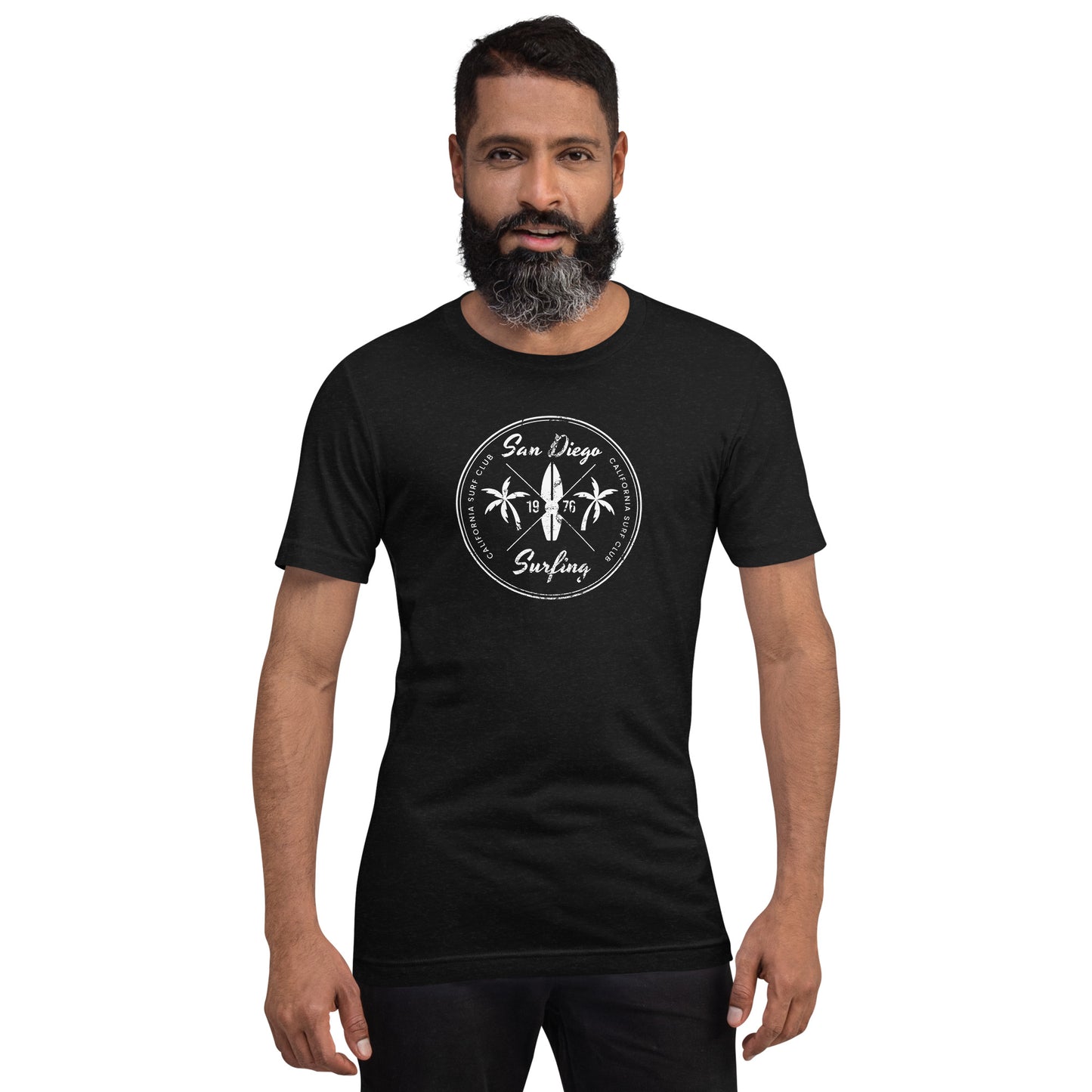 Retro San Diego California Surfing Fan Beach Unisex T-Shirt