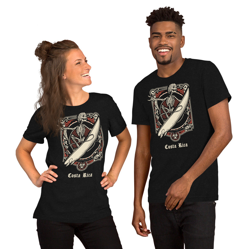Cool Costa Rica Surfing Fan Surfer Unisex T-Shirt