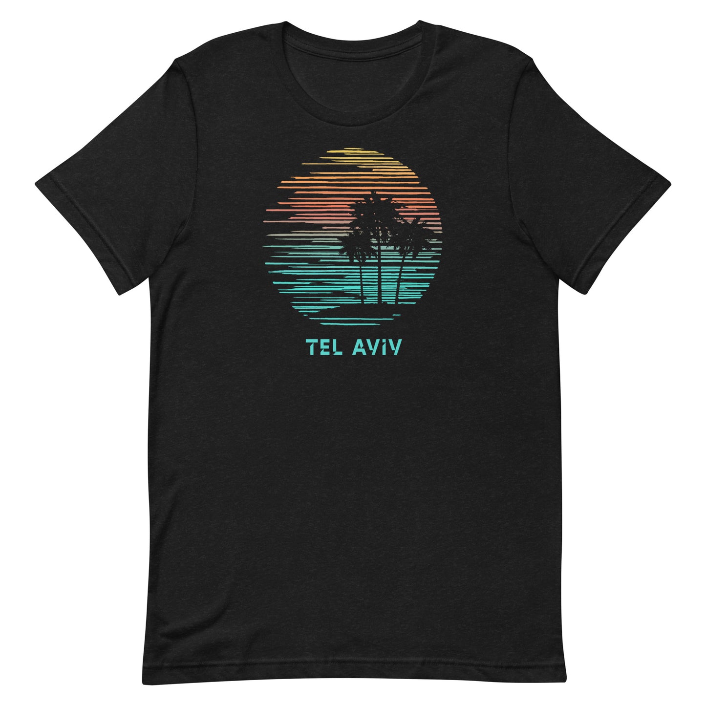 Tel Aviv Israel Souvenir Vacation Artistic Unisex T-Shirt