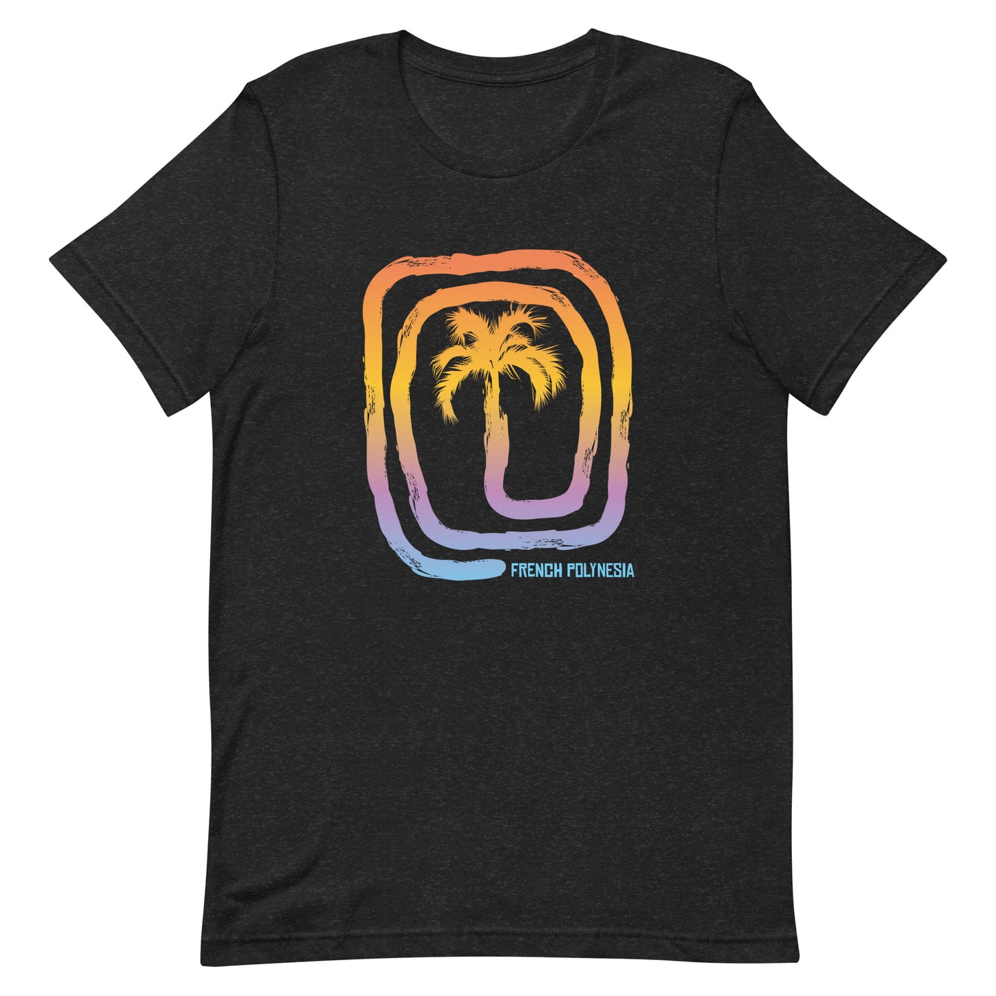 Cool French Polynesia Palm Tree Souvenir Vacation Unisex T-Shirt