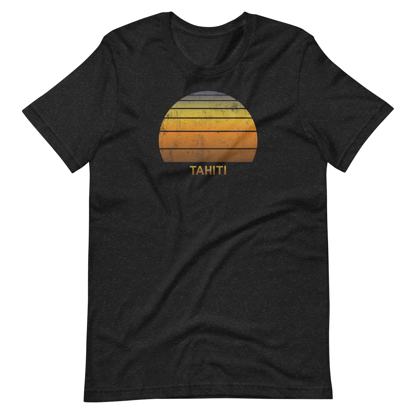 Retro Tahiti French Polynesia Vacation Souvenir Unisex T-Shirt
