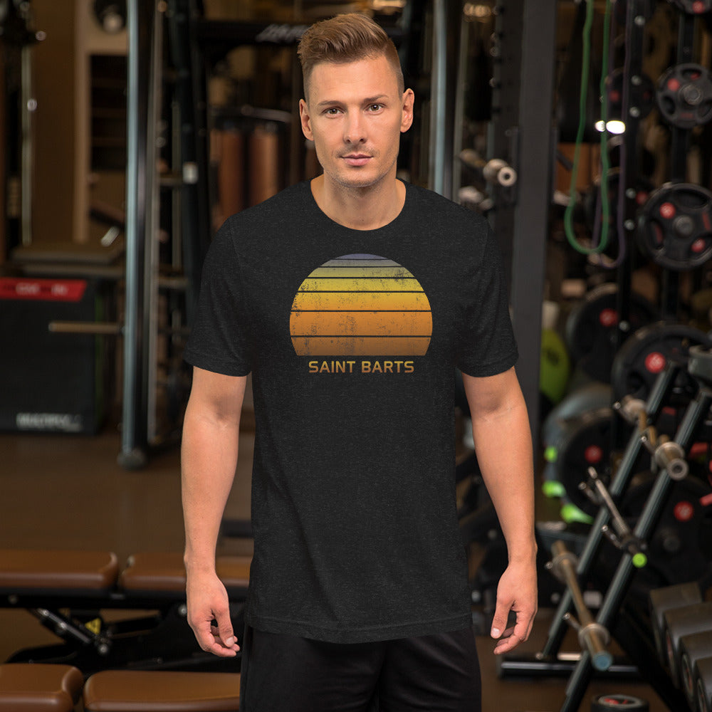 Retro Saint Barts Vacation Souvenir Unisex T-Shirt