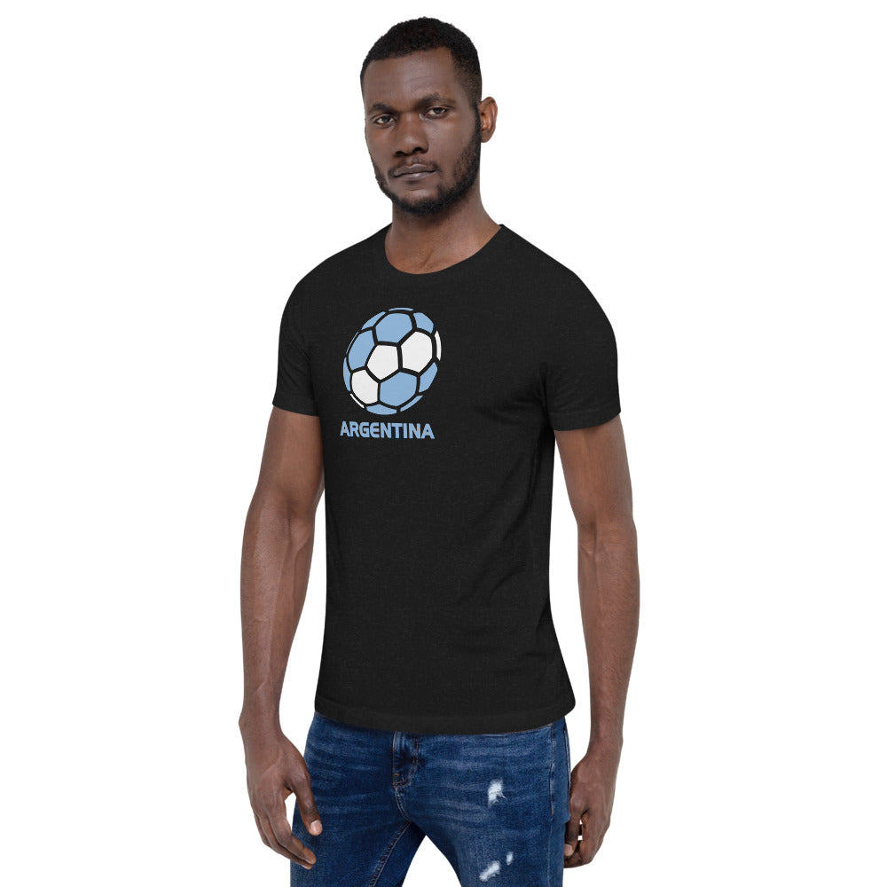 Argentina National Soccer Team Football Country Flag Pride Unisex T-Shirt
