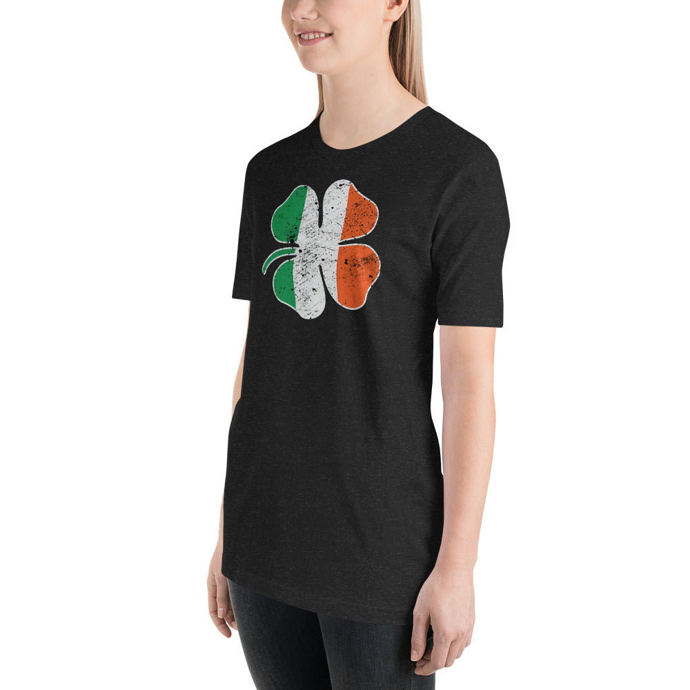 St. Patrick's Day Irish Flag Clover Shamrock Unisex T-Shirt