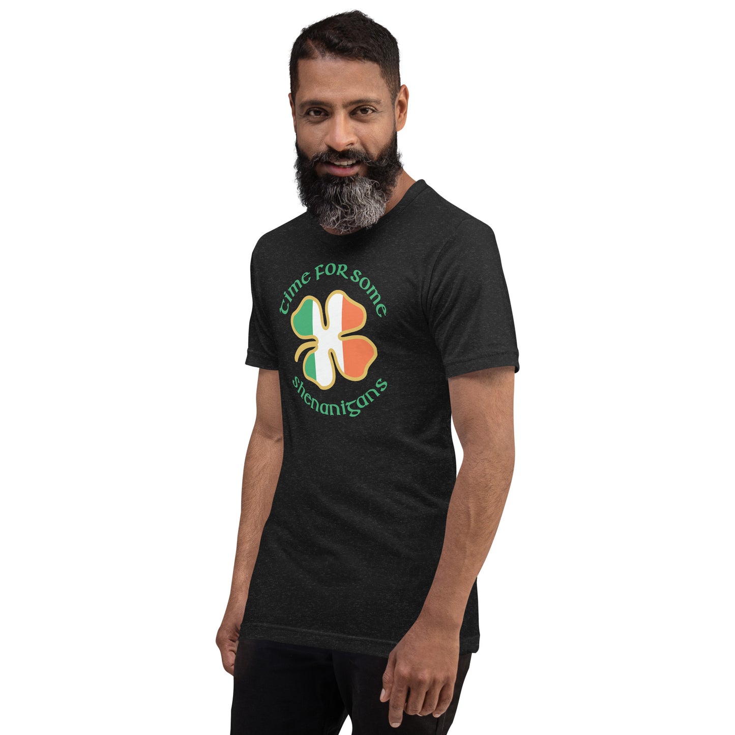 Funny Time For Some Shenanigans Irish Flag St. Patrick's Day Unisex T-Shirt