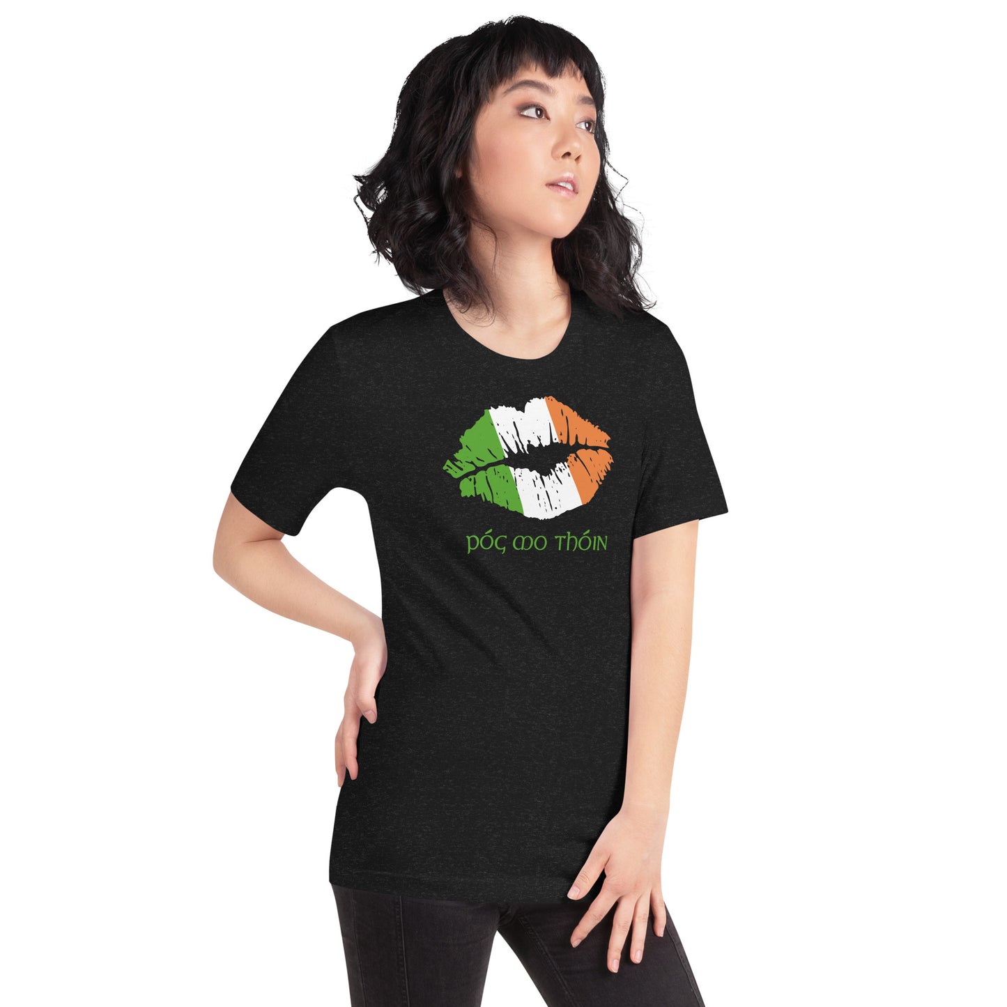 Pog Mo Thoin Funny St. Patrick's Day Ireland Flag Unisex T-Shirt