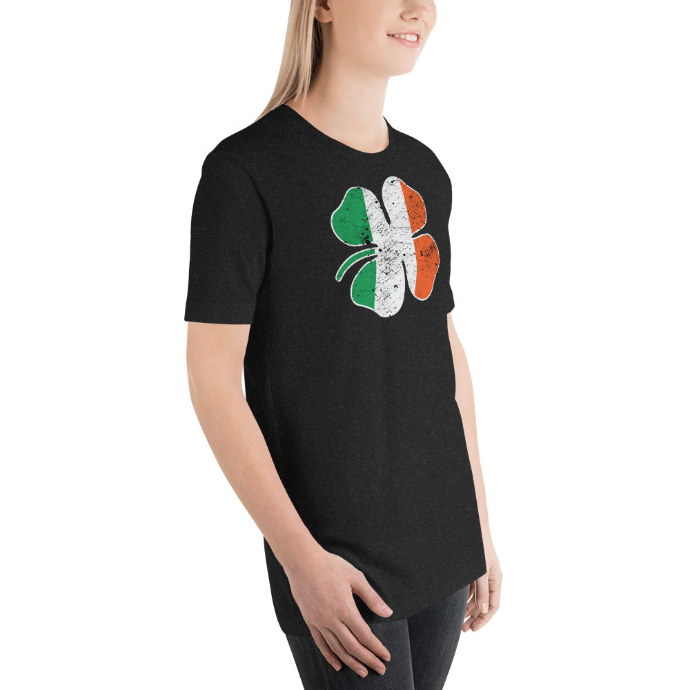 St. Patrick's Day Irish Flag Clover Shamrock Unisex T-Shirt
