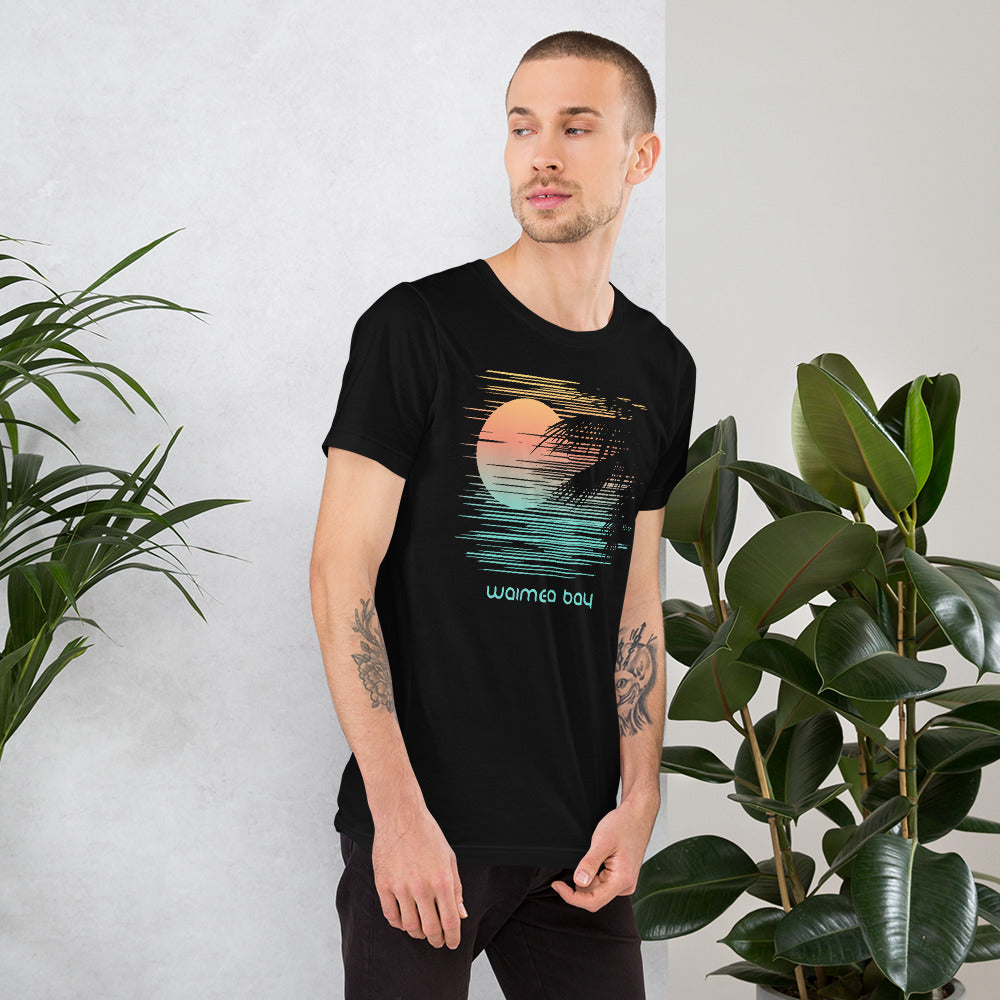 Waimea Bay Oahu Hawaii Vacation Souvenir Artistic Unisex T-Shirt