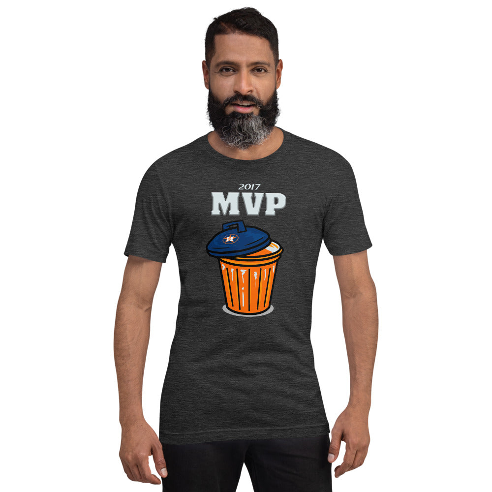 Anti Houston Baseball Funny Trash Can MVP Sarcastic Unisex T-Shirt