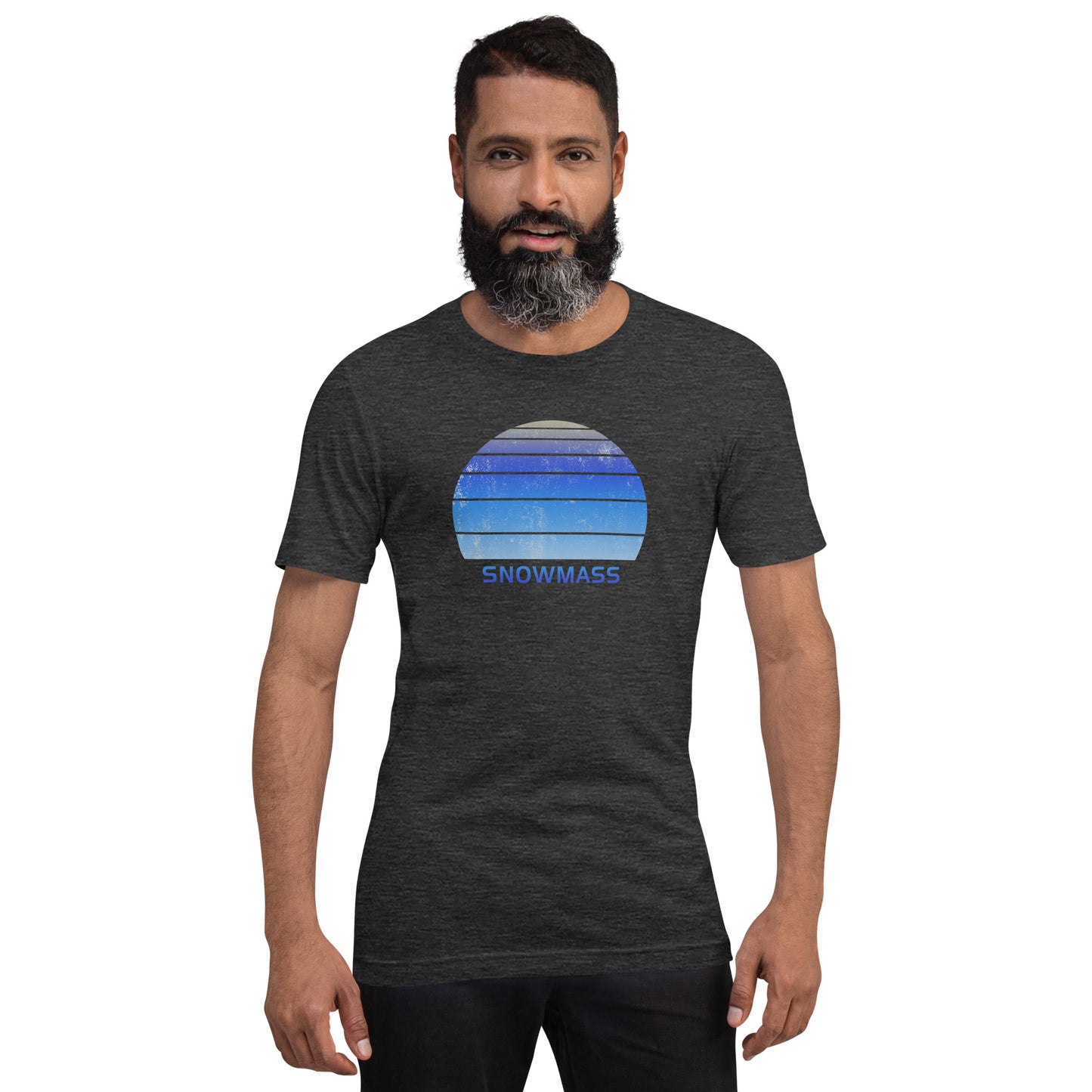 Retro Snowmass Colorado Ski Skiing Fan Unisex T-Shirt