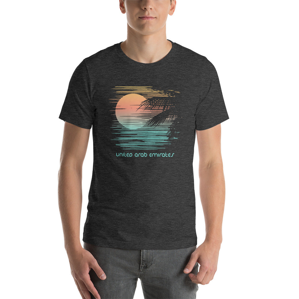 United Arab Emirates Vacation Souvenir UAE Artistic Unisex T-Shirt