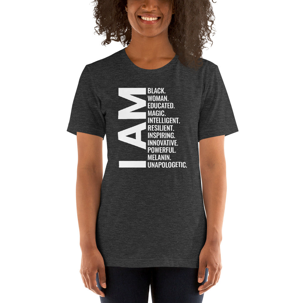 Black Women African American Pride Quote Unisex T-Shirt