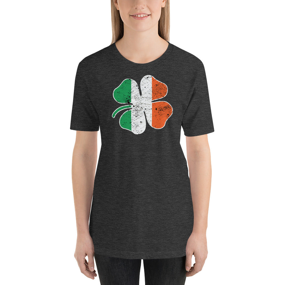 St. Patrick's Day Irish Flag Clover Shamrock Unisex T-Shirt