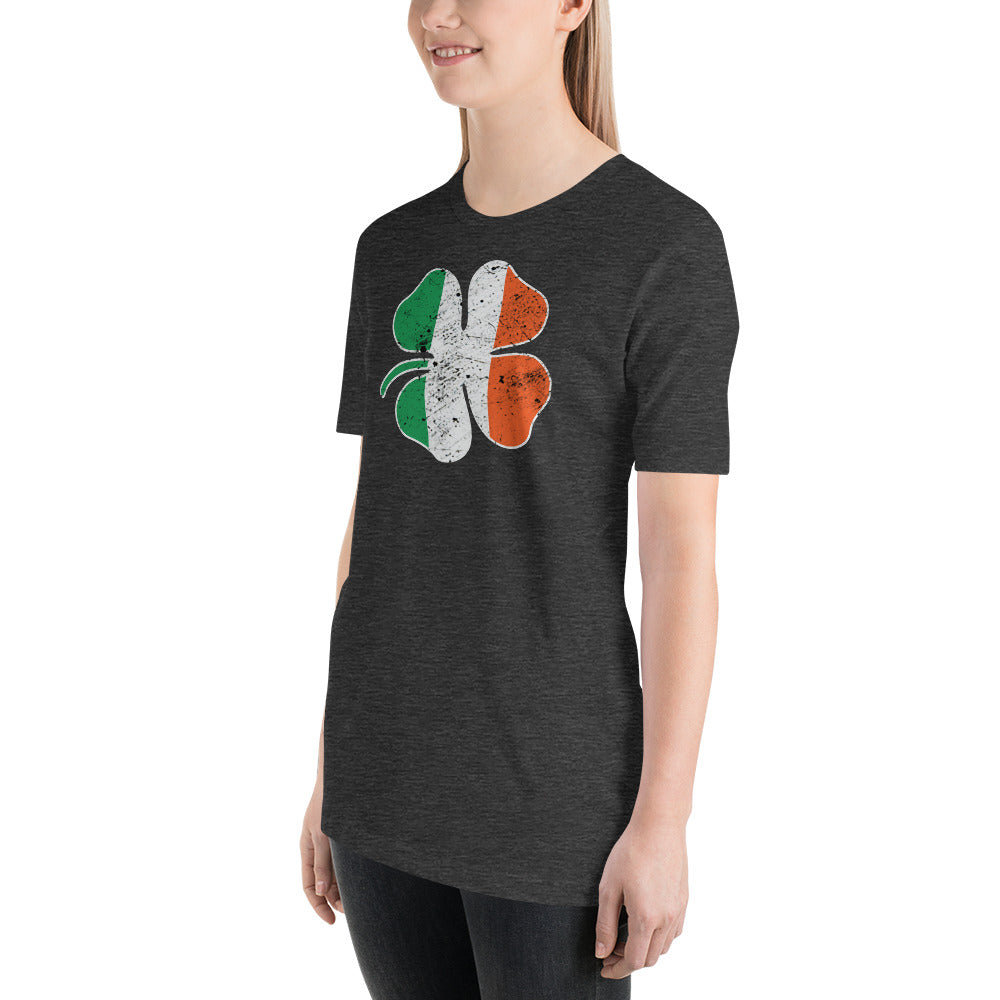 St. Patrick's Day Irish Flag Clover Shamrock Unisex T-Shirt