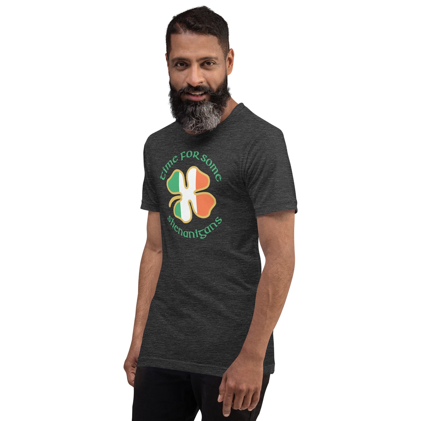Funny Time For Some Shenanigans Irish Flag St. Patrick's Day Unisex T-Shirt