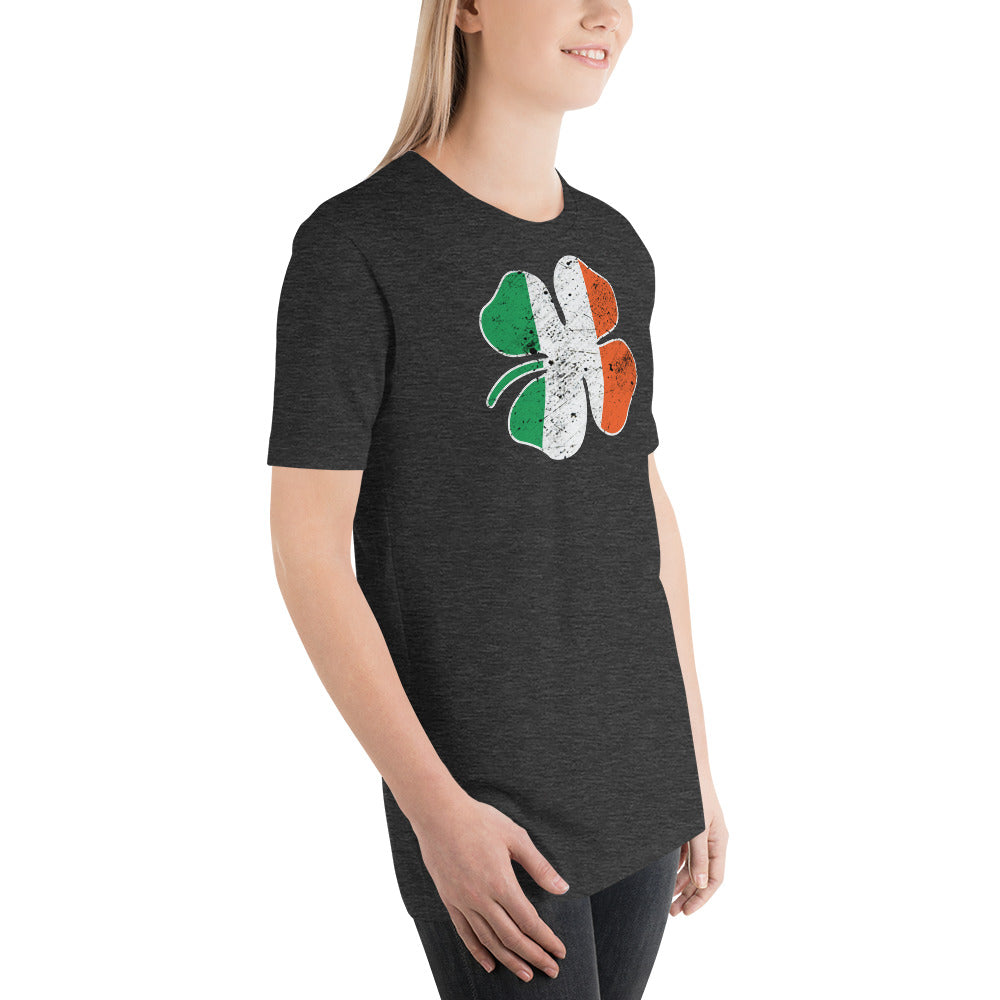 St. Patrick's Day Irish Flag Clover Shamrock Unisex T-Shirt