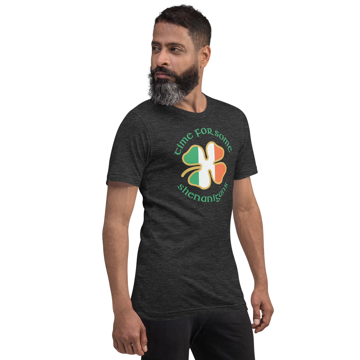 Funny Time For Some Shenanigans Irish Flag St. Patrick's Day Unisex T-Shirt