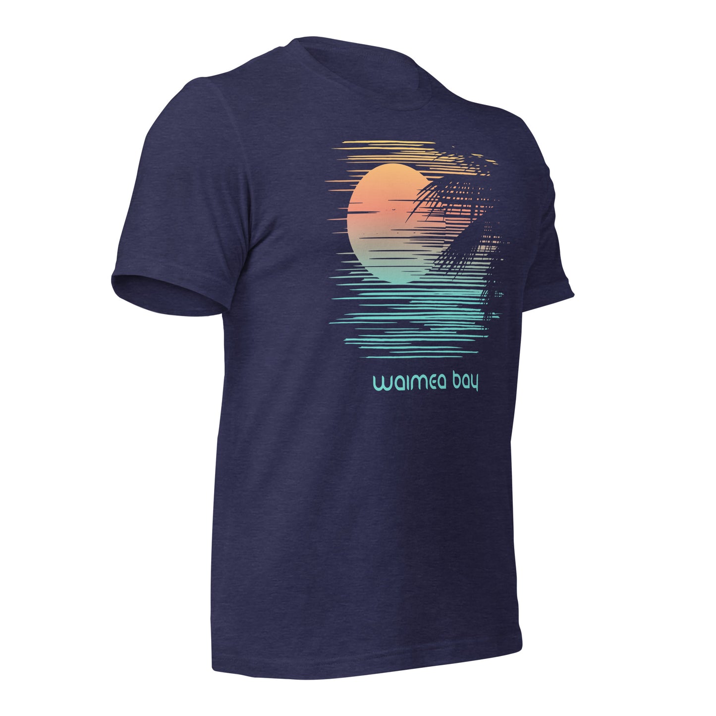 Waimea Bay Oahu Hawaii Vacation Souvenir Artistic Unisex T-Shirt
