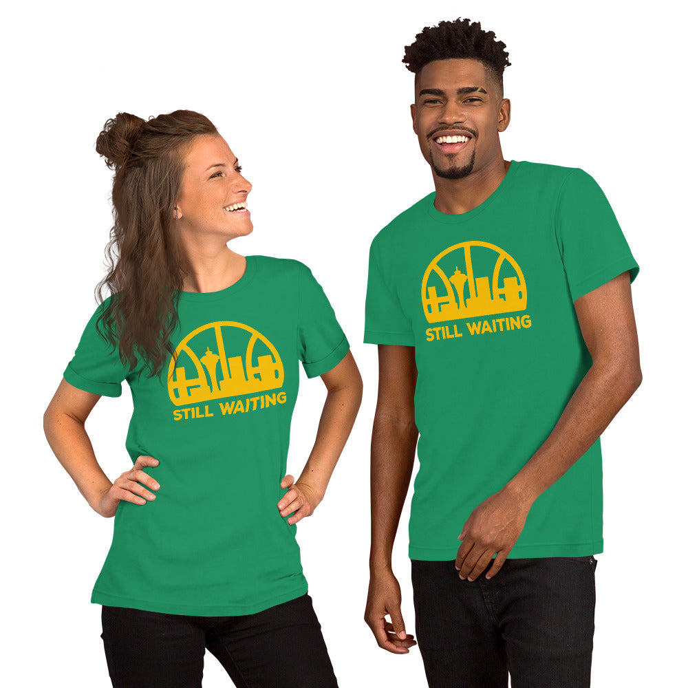 Seattle Basketball Fan Still Waiting Quote Unisex T-Shirt