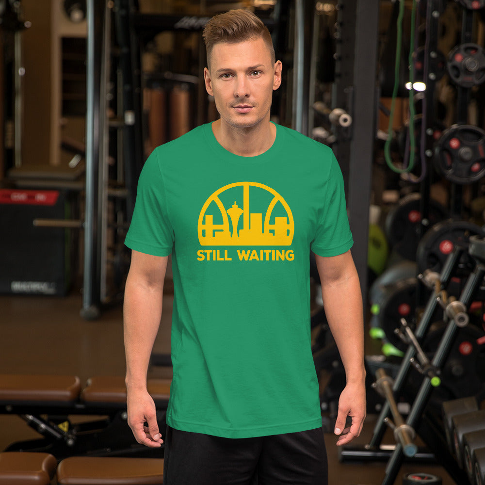 Seattle Basketball Fan Still Waiting Quote Unisex T-Shirt