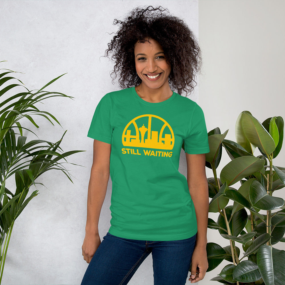 Seattle Basketball Fan Still Waiting Quote Unisex T-Shirt