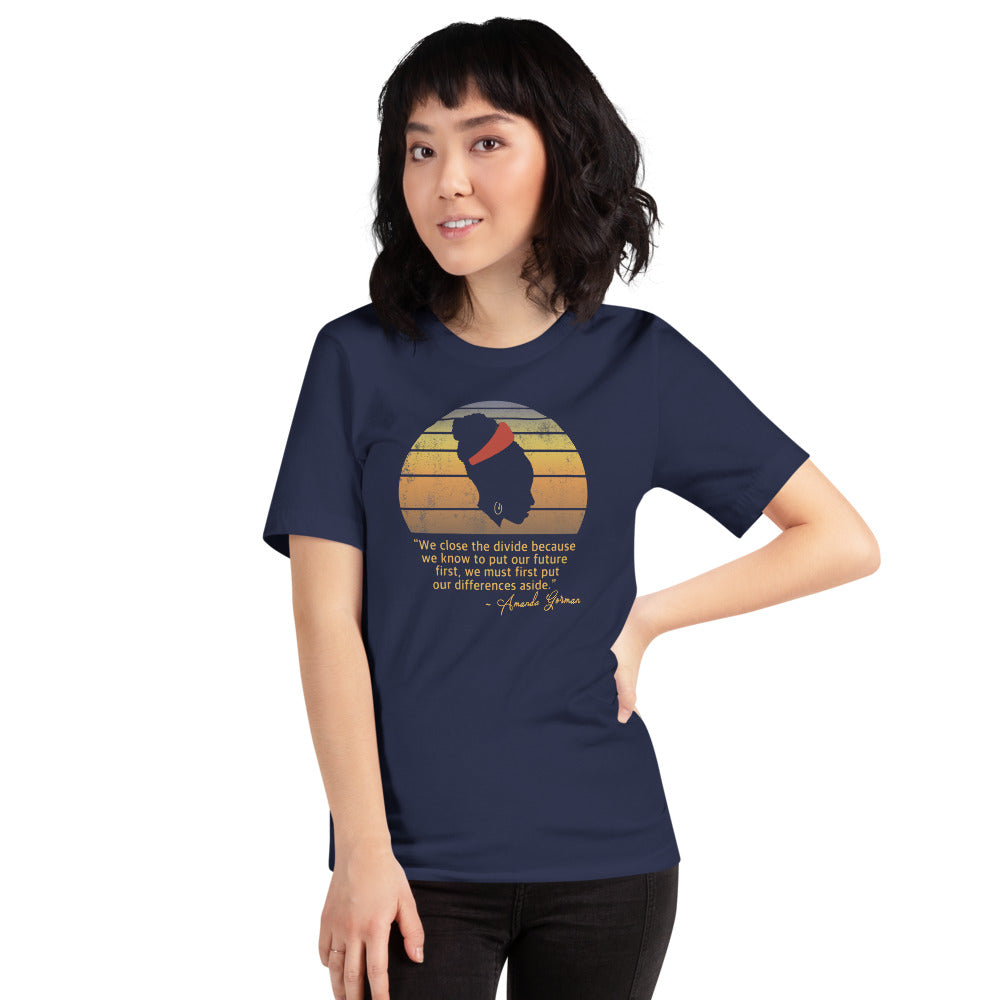 Amanda Gorman The Hill We Climb Poem 2021 Presidential Inauguration Souvenir Unisex T-Shirt