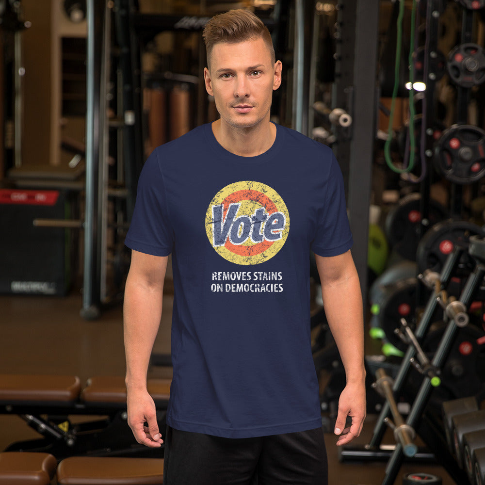 Vote Parody Political Democrats Funny Anti Trump Joke Unisex T-Shirt