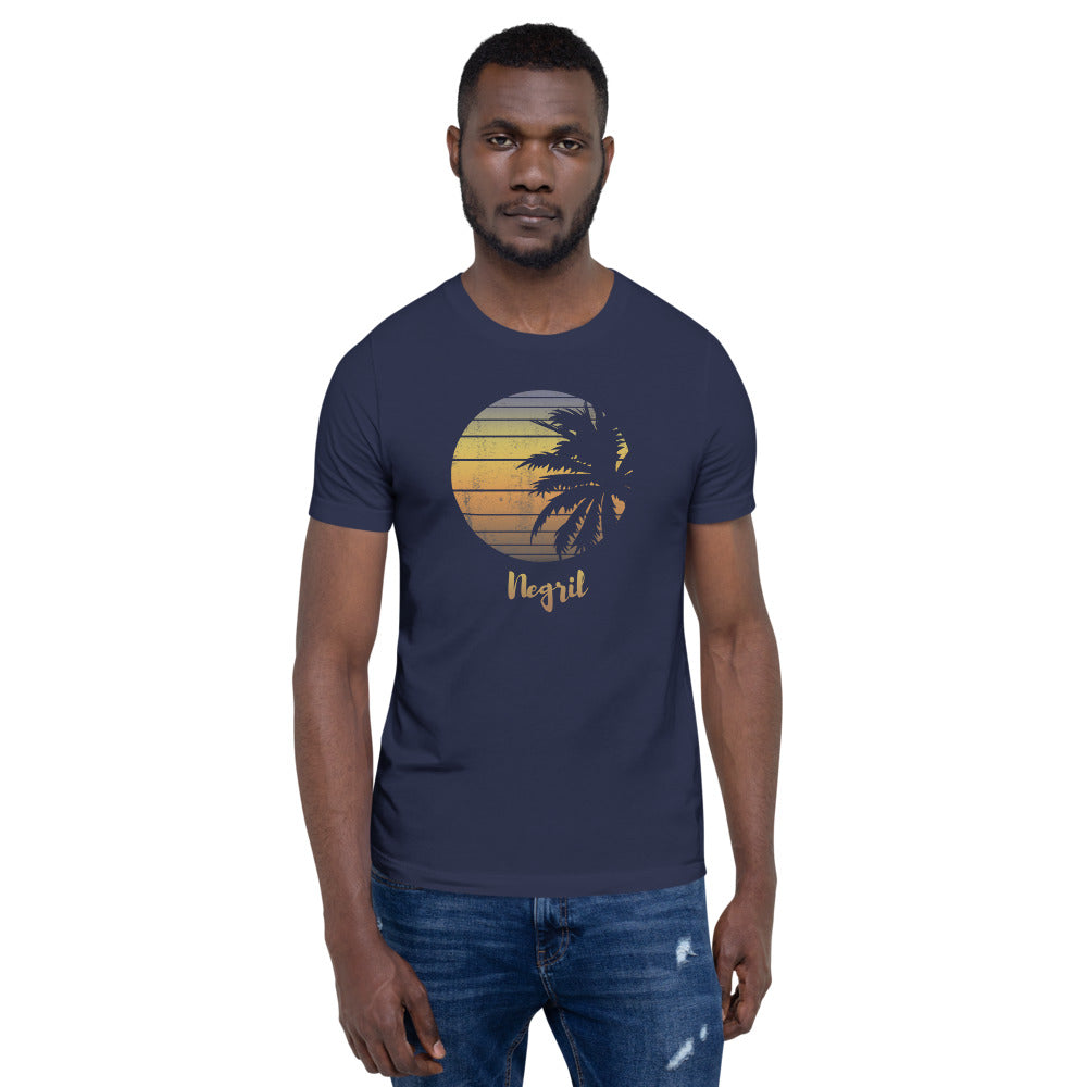 Retro Negril Jamaica Beach Vacation Souvenir Unisex T-Shirt