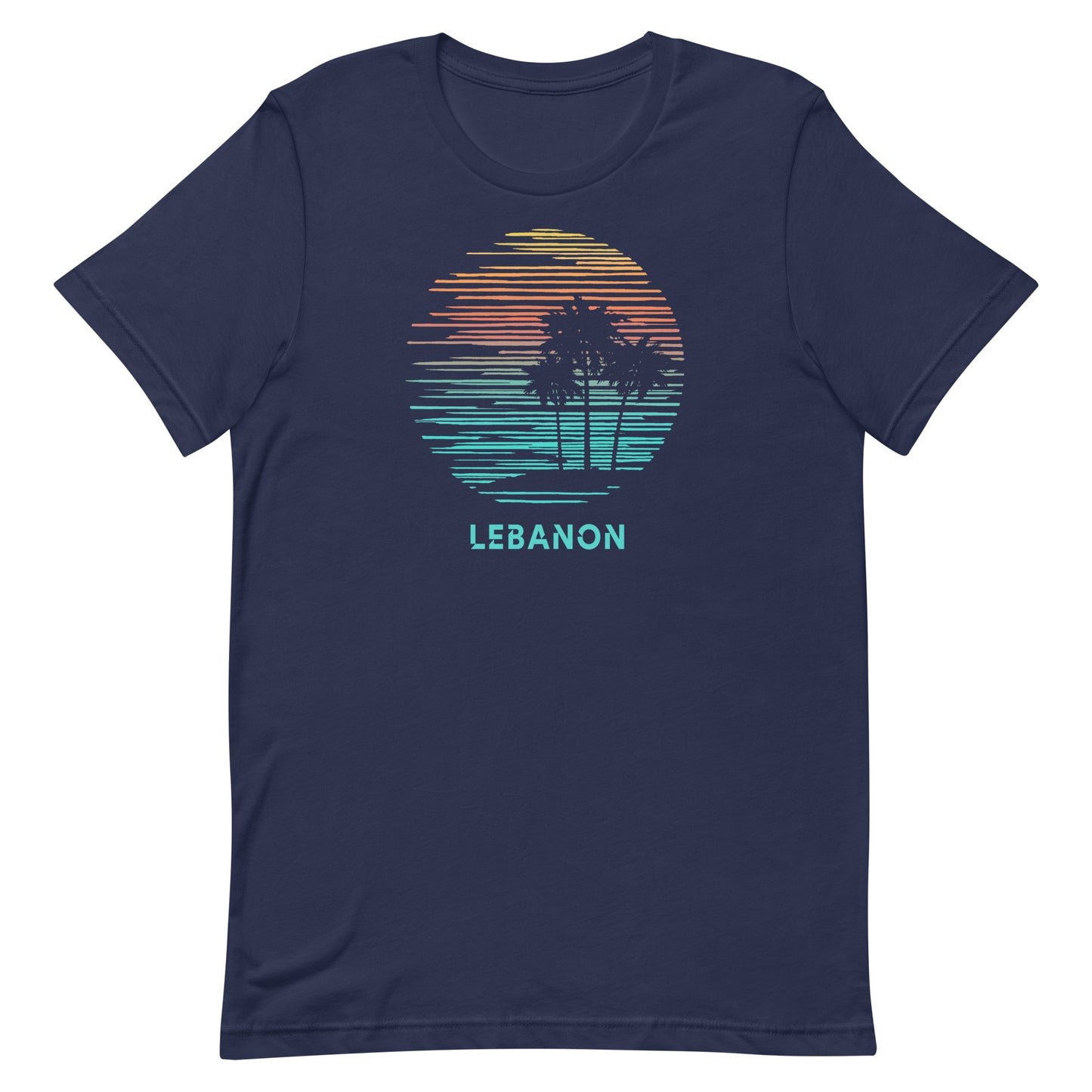 Lebanon Souvenir Vacation Artistic Unisex T-Shirt