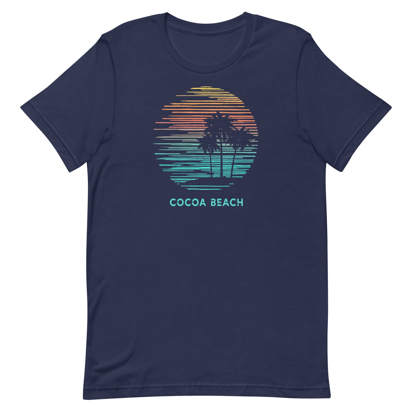 Cocoa Beach Florida Souvenir Vacation Artistic Unisex T-Shirt