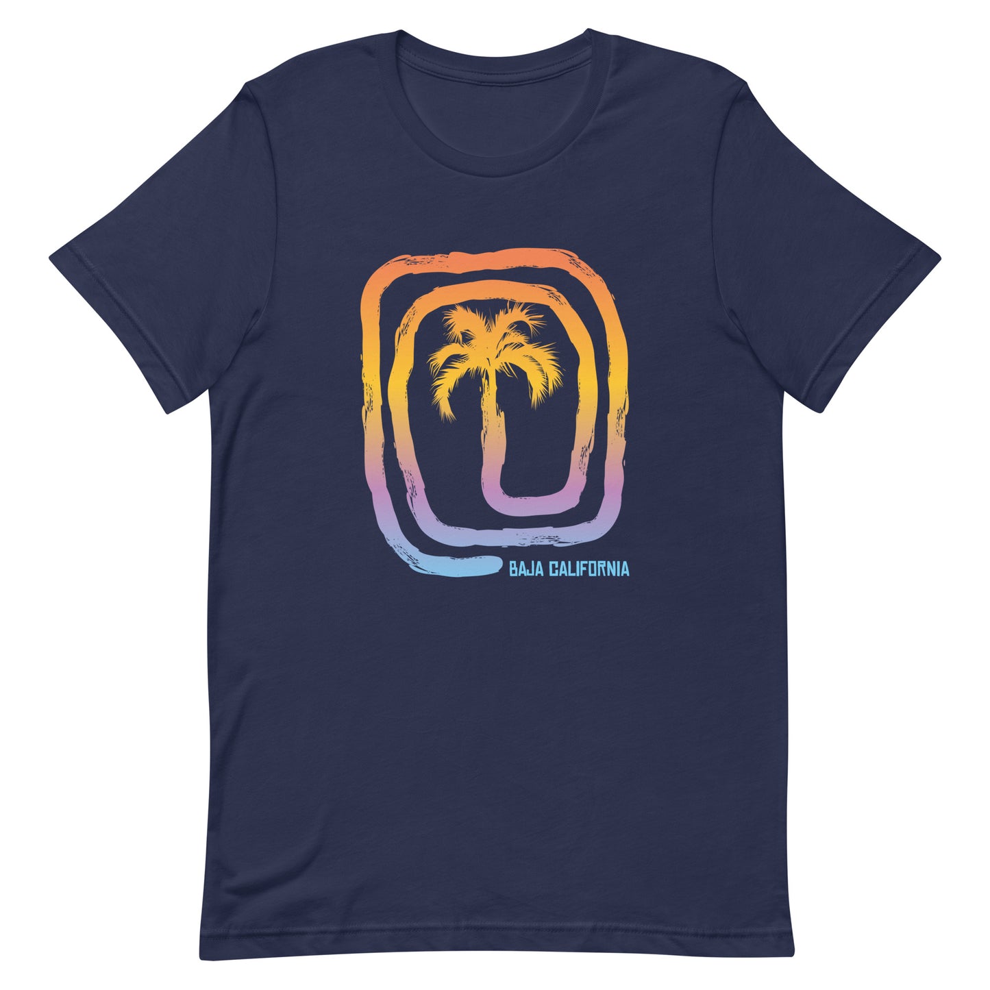 Cool Baja California Mexico Palm Tree Souvenir Vacation Unisex T-Shirt