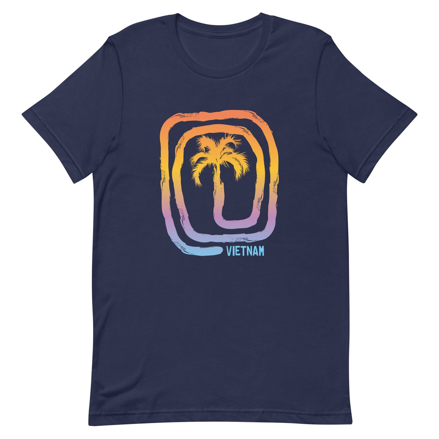 Cool Vietnam Palm Tree Souvenir Vacation Unisex T-Shirt