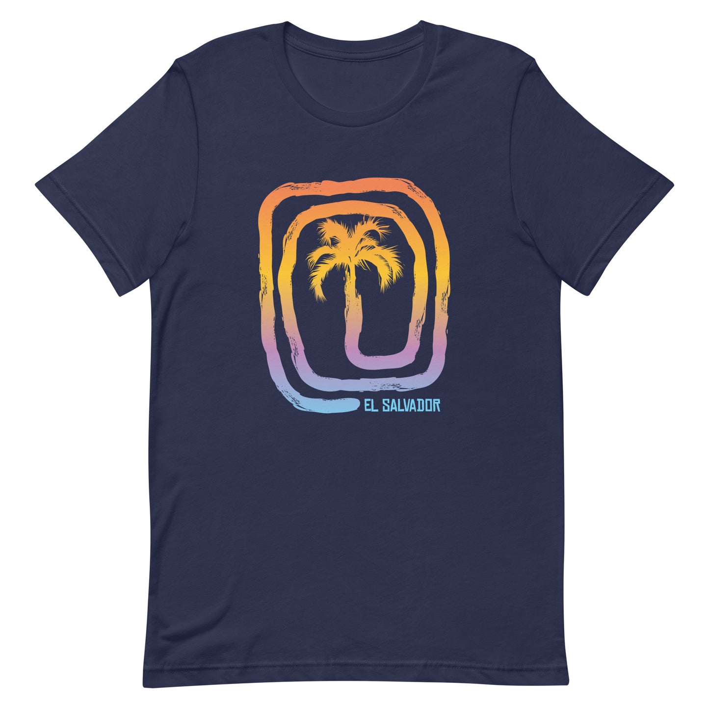 Cool El Salvador Beach Palm Tree Vacation Souvenir Unisex T-Shirt