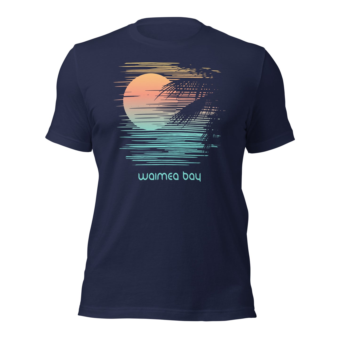 Waimea Bay Oahu Hawaii Vacation Souvenir Artistic Unisex T-Shirt