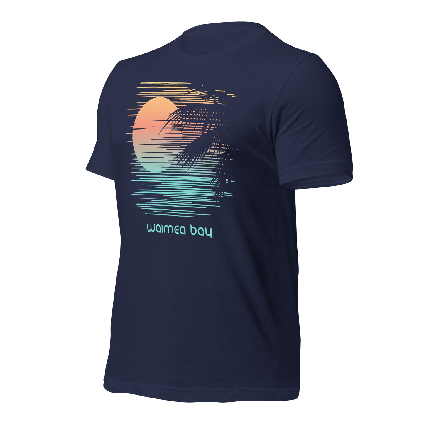 Waimea Bay Oahu Hawaii Vacation Souvenir Artistic Unisex T-Shirt