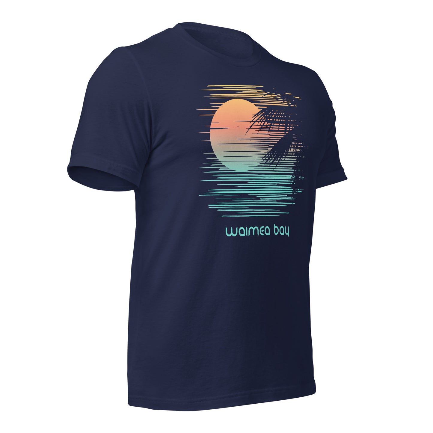 Waimea Bay Oahu Hawaii Vacation Souvenir Artistic Unisex T-Shirt