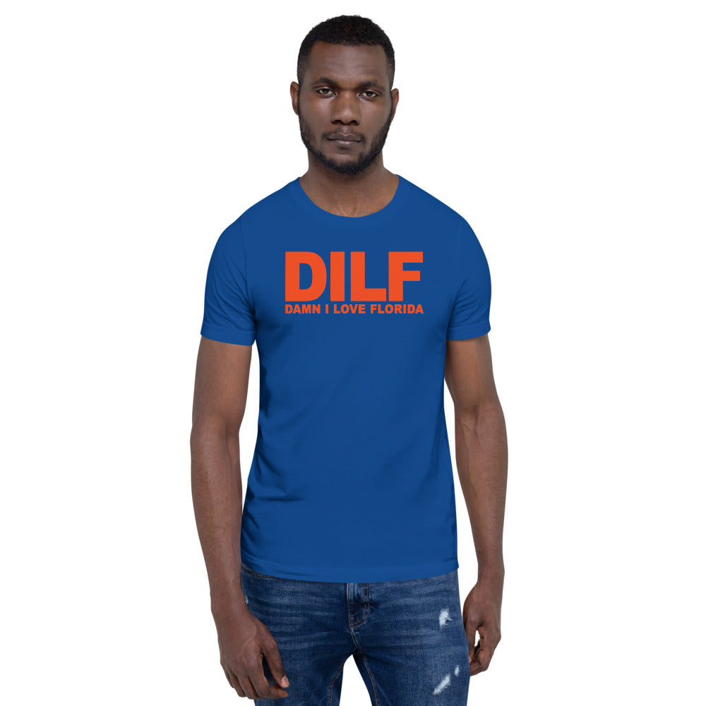 Funny DILF Florida Football Fan Native Joke Quote University Unisex T-Shirt