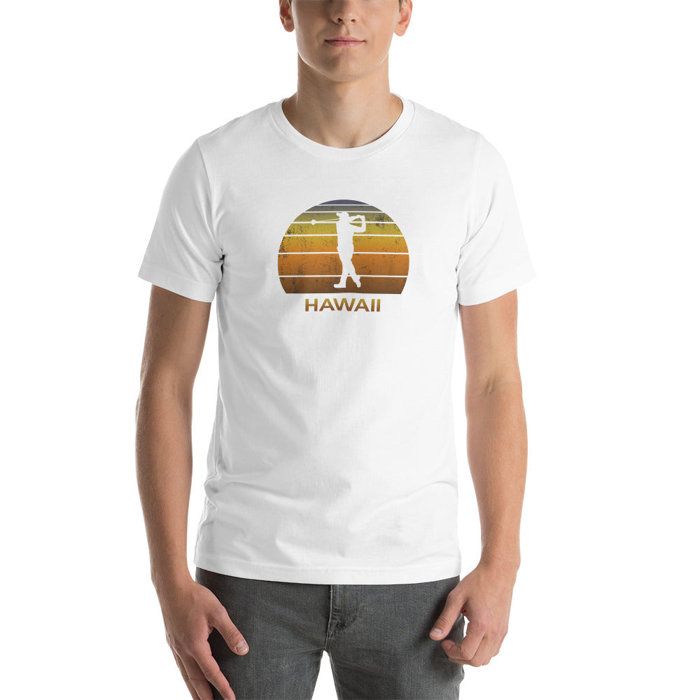 Hawaii Golf Fan Golfer Unisex T-Shirt